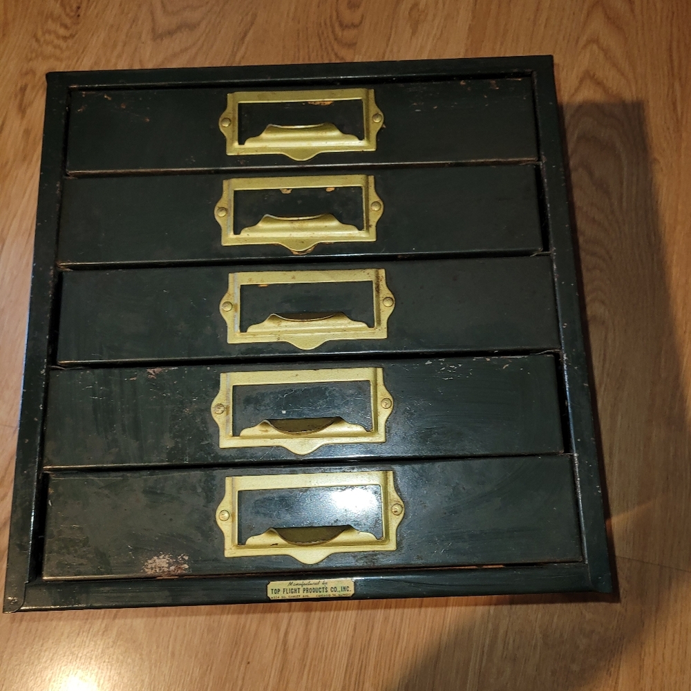 Vintage Desktop Cabinet - Picture 8 of 10